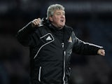 Hull manager Steve Bruce on the touchline during the match against Huddersfield on March 30, 2013