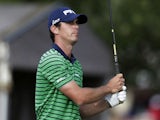 Billy Horschel watches his tee shot during the second round of the Texas Open Golf Tournament on April 5, 2013
