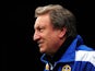 Leeds boss Neil Warnock before kick-off against Crystal Palace on March 9, 2013