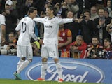 Real Madrid's Cristiano Ronaldo celebrates after scoring against Galatasaray on April 3, 2013