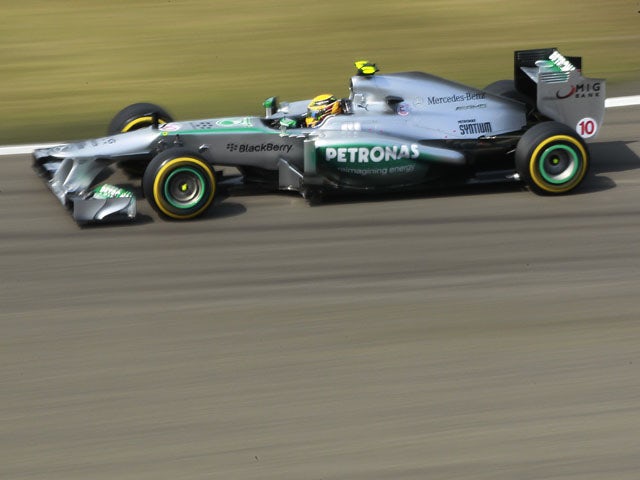 Hamilton on pole in China