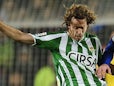 Betis' Jose Canas in action against Barcelona on January 15, 2012