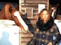 Popstar Leona Lewis at Hopefield Animal Sanctuary Winter Wonderland on December 2, 2012