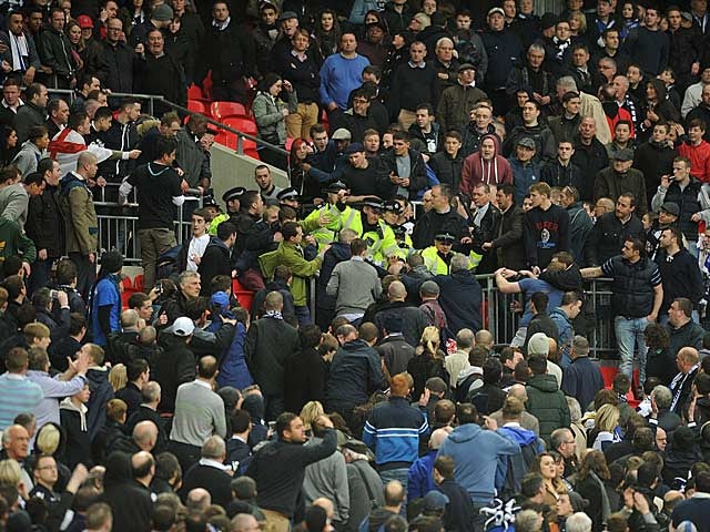 Three arrested in connection with Wembley violence