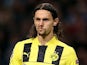 Dortmund's Neven Subotic in action against Man City on October 3, 2012