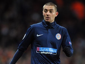 Montpellier's Anthony Mounier during the Champions League encounter with Arsenal on November 21, 2012