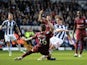 West Brom's Billy Jones scores an equaliser against Newcastle on April 20, 2013