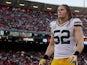 Green Bay Packers' Clay Matthews during a warmup on January 12, 2013