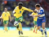 Norwich' Kei Kamara in action against Reading on April 20, 2013