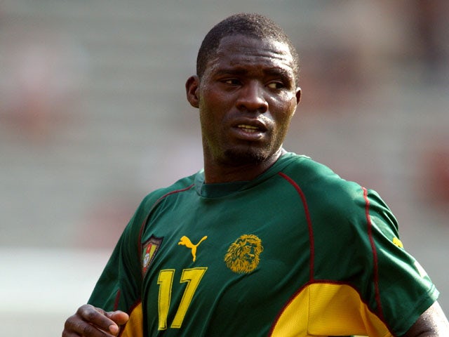 Cameroon's Marc Vivien Foe during the Confederations Cup on June 26, 2003