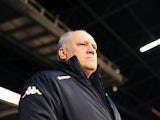 Fulham boss Martin Jol on the touchline during the match against Chelsea on April 17, 2013