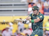 Australia's Shane Watson in action against West Indies on February 6, 2013