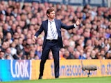 Tottenham Hotspur manager Andre Villas-Boas on the touchline during the match against Manchester City on April 21, 2013