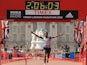 Ethiopia's Tsegaye Kebede crosses the finish line as he wins the Men's Elite race at the Virgin London Marathon on April 21, 2013