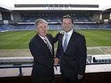 Rangers chairmen Malcolm Murray welcomes the appointment of Craig Mather as the new chief operating officer and interim chief executive on April 24, 2013