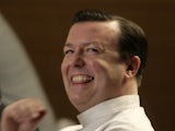 Actor Ricky Gervais, photographed on November 27, 2007