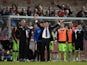 Northampton boss Aidy Boothroyd celebrates a win over Cheltenham on May 5, 2013