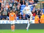 Bolton Wanderers Chris Eagles celebrates scoring against Blackpool in the Championship clash on May 4, 2013
