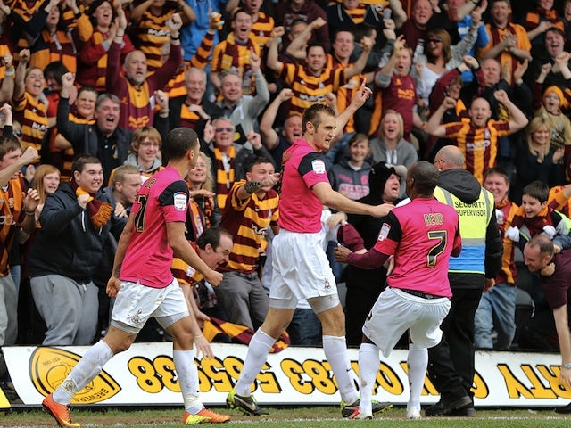 Result: Bradford reach League Two playoff final