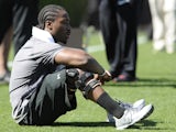 South Carolina's Marcus Lattimore at Pro Day on March 27, 2013