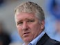 Torquay United boss Martin Ling in the dugout against Chesterfield on September 29, 2012