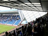 General view of Kilmarnock's home ground Rugby Park