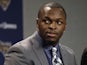 St. Louis Rams first round draft pick Alec Ogletree during a press conference on April 26, 2013