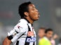 Udinese's Luis Muriel celebrates a goal against Palermo on May 8, 2013