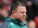 Leicester Tigers head coach Matt O'Connor during the match with Bath on May 5, 2012