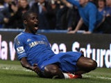 Chelsea's Ramires celebrates his goal against Spurs on May 8, 2013
