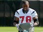 Houston Texans Rashad Butler during practise on May 22, 2012