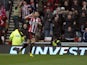 Sunderland's Phil Bardsley celebrates scoring against Southampton on May 12, 2013