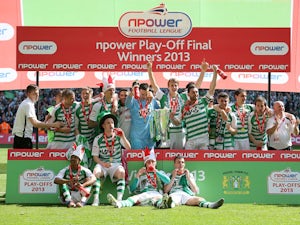 Yeovil promoted to Championship