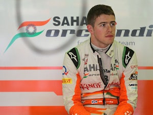 Force India driver Paul Di Resta during practise on May 10, 2013