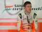 Force India driver Paul Di Resta during practise on May 10, 2013