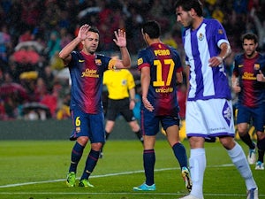 Barcelona overcome Real Valladolid