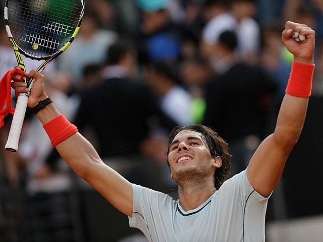Nadal overcomes Dimitrov
