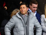 Southampton chairman Nicola Cortese in the stands on April 13, 2013