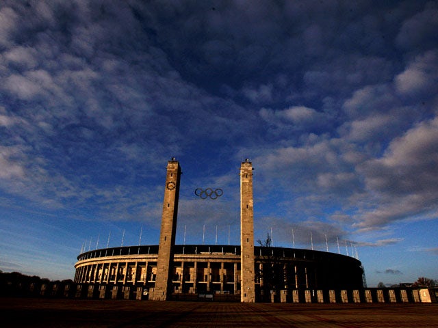 Berlin's Olympic Stadium taken November 15, 2008