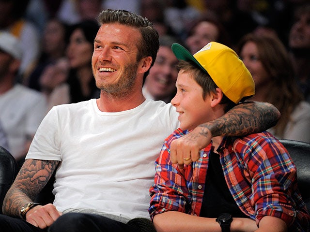 Beckham spends day on horse ranch