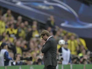 Dortmund coach Juergen Klopp during the Champions League final on May 25, 2013
