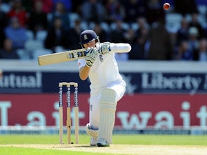 England lose two wickets in reply