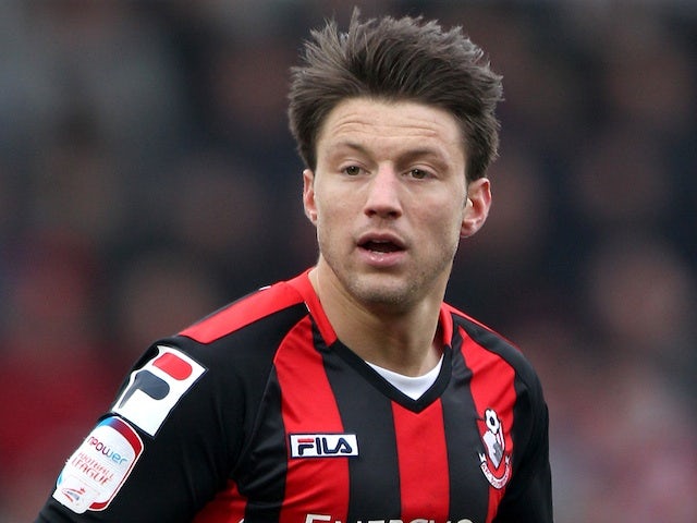 Bournemouth's Harry Arter in action against Bury on March 23, 2013