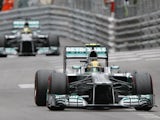 Mercedes driver Nico Rosberg during the qualifying for the Monaco Grand Prix on May 25, 2013