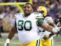 Green Bay Packers' B.J. Raji in action on December 30, 2012
