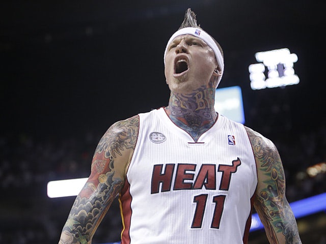 Miami Heat's Chris Andersen in action on May 30, 2013