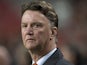The Netherlands coach Louis van Gaal on the touchline on March 22, 2013