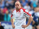 Ulster's Rory Best stands dejected during the RaboDirect PRO12 Final on May 25, 2013