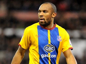 Palace defender Danny Gabbidon in action against Forest on December 29, 2012