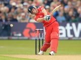England's Jos Buttler in action during the third ODI against New Zealand on June 5, 2013